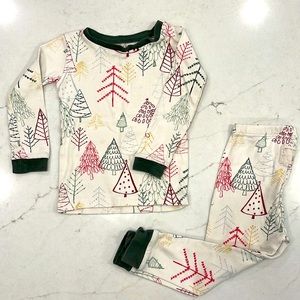 Burt’s Bees Holiday Pajamas Toddler 2T Unisex